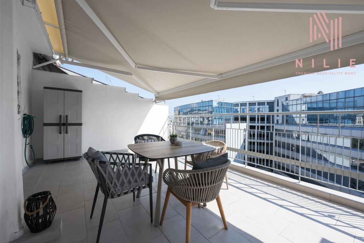 Penthouse Level 7, Nilie Hospitality Mgmt Apartman Szaloniki Kültér fotó